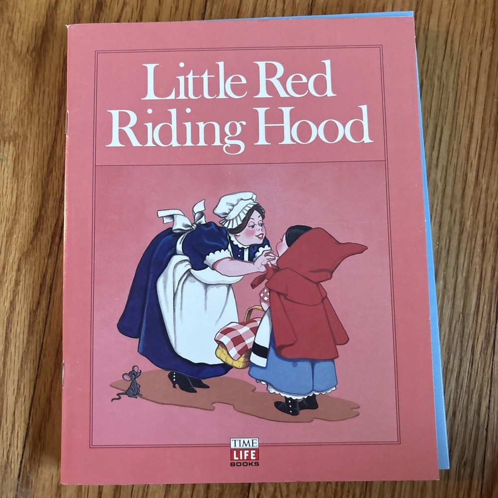 Little Red Riding Hood Book and Cassette Tape Set Read Along Kids Book 1985